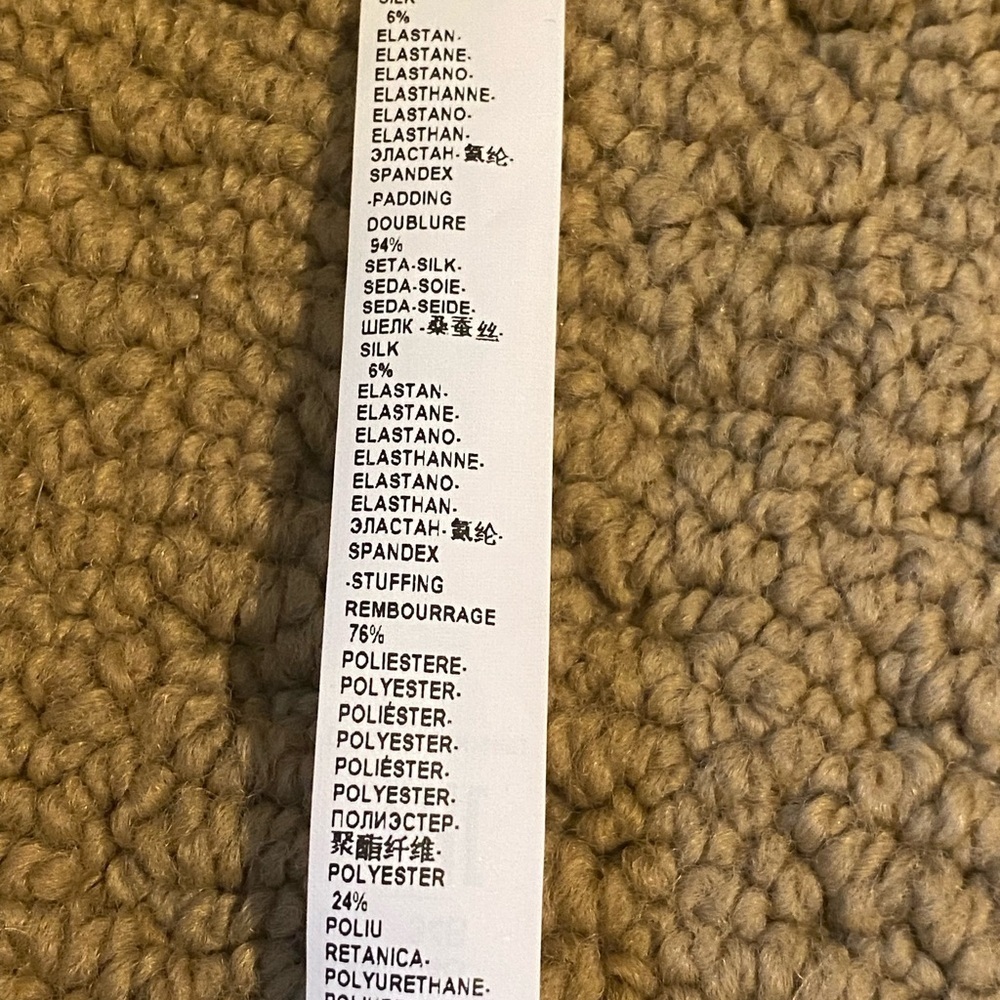 NWT~Dolce & Gabbana Black Silk Blend Bra Size 34B-Made in Italy - Picture 7 of 9